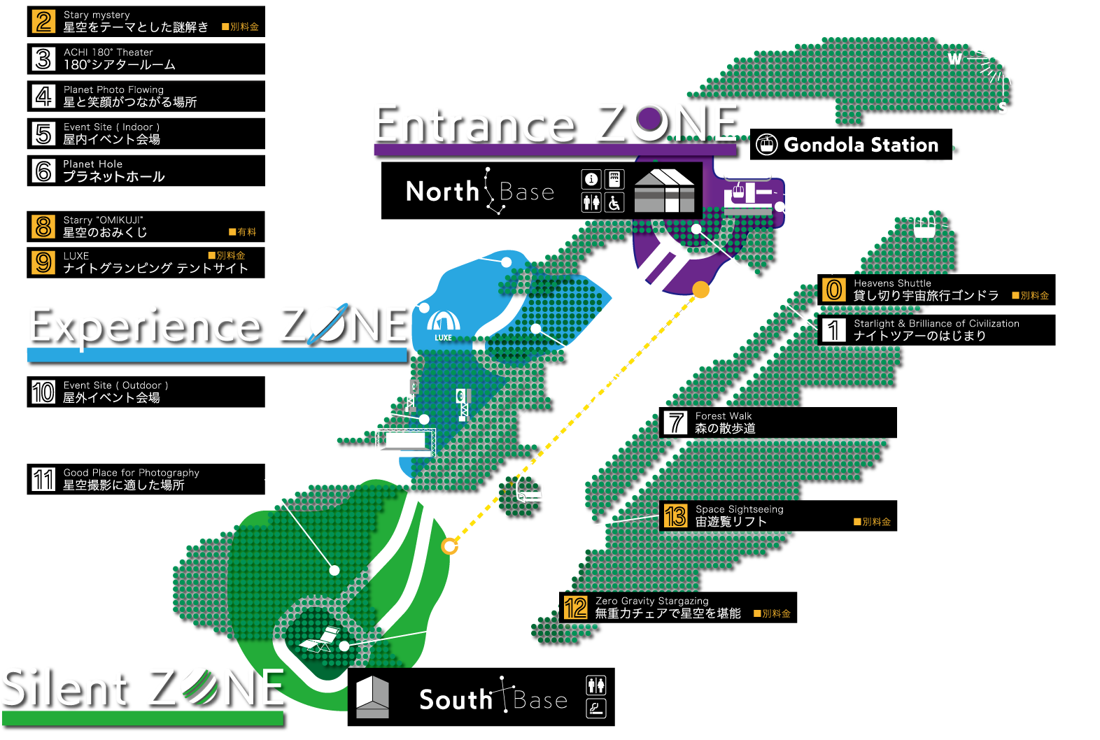 ナイトツアー2024イベントマップ