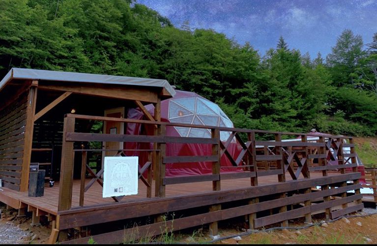 ナイトグランピングドームサイト